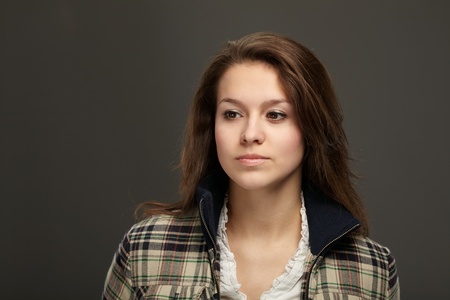 pretty young womanの写真素材