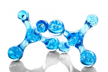 Molecular backgroundの写真素材