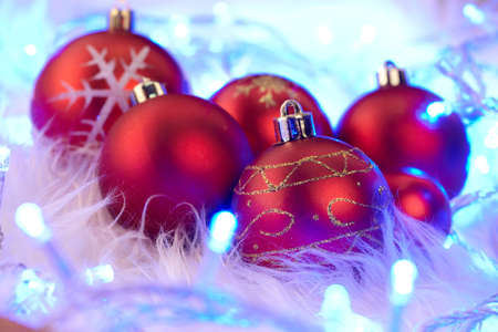 New Year's spheresの写真素材