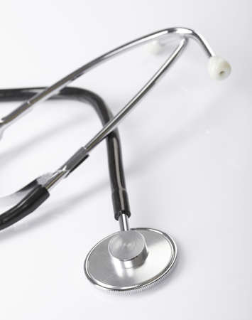  stethoscope on the white background