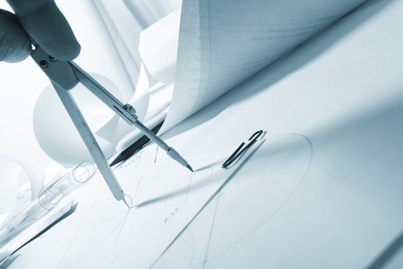 engineer's work table