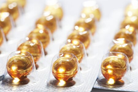 blister packs of pillsの写真素材