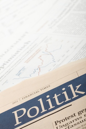 Politics news.の写真素材