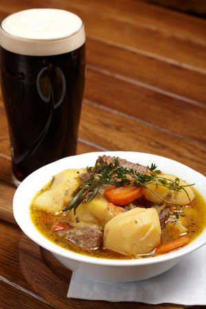 Beef Soup With Vegetablesの写真素材