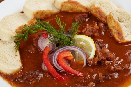 meat with sauce