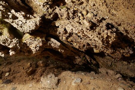 Dry soil textureの写真素材