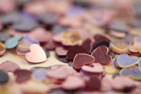 hearts confetti 