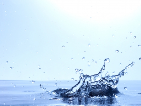 Water splashの写真素材