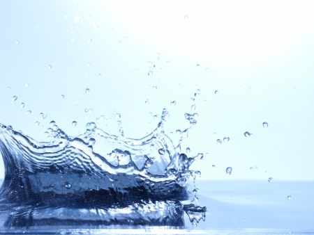 Water splashの写真素材