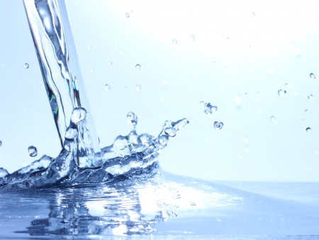 Water splashの写真素材