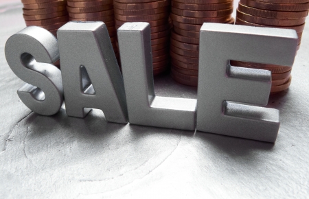 sale conceptの写真素材
