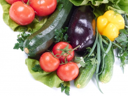 fresh vegetablesの写真素材
