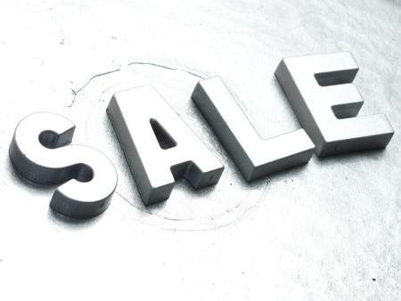 sale conceptの写真素材