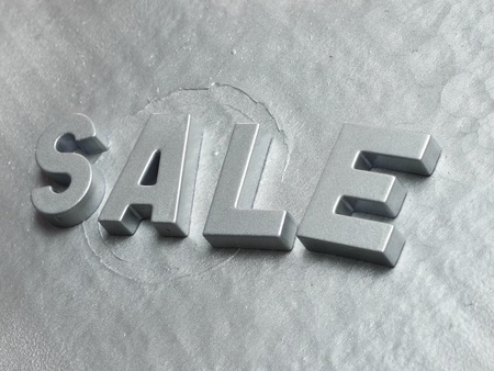sale conceptの写真素材