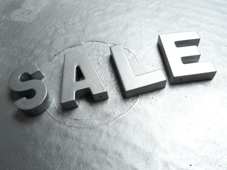 sale conceptの写真素材