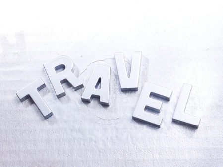 word travelの写真素材