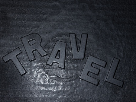 word travelの写真素材