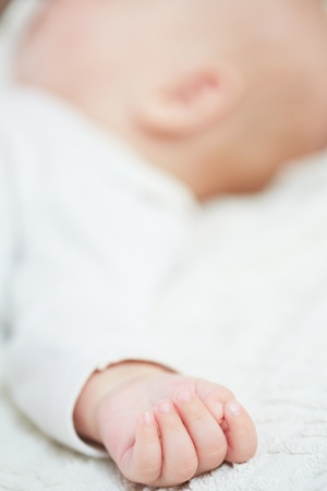 baby's handの写真素材
