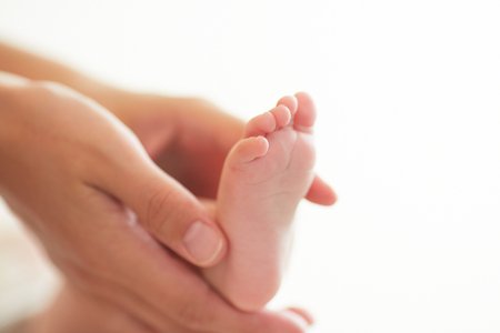 Baby's feet の写真素材
