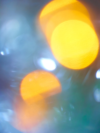 blurring lights