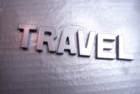 word 'travel'の写真素材