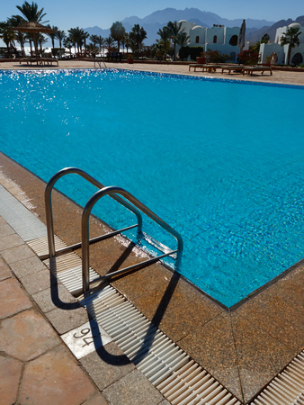 Swimming pool of luxury hotel