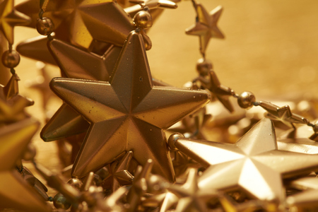 Christmas starsの写真素材