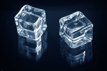ice cubesの写真素材