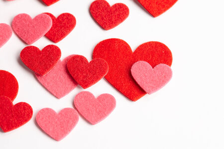 Calendar to Valentines dayの写真素材