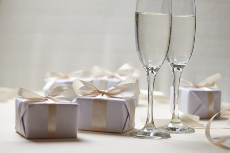 presents for Valentine dayの写真素材