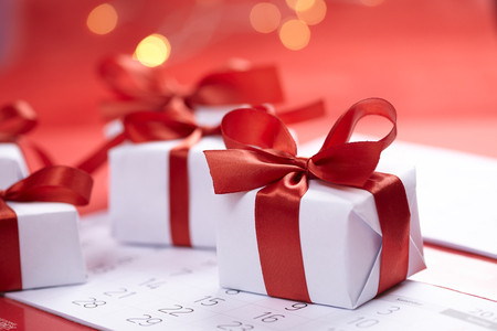 presents for Valentine dayの写真素材