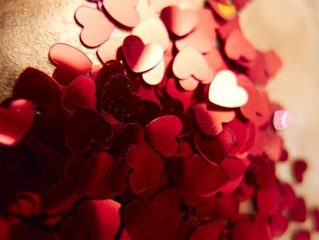 hearts confetti