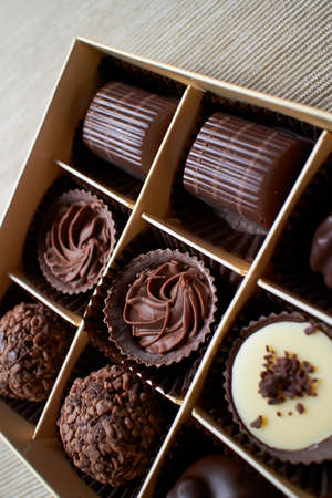 chocolate sweetsの写真素材