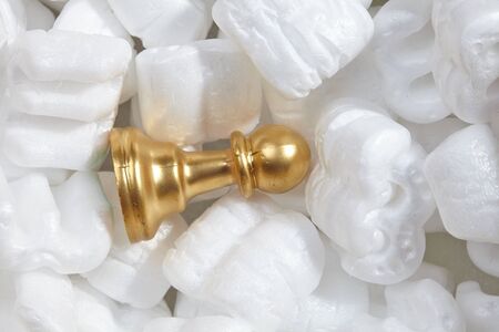 gold pawnの写真素材