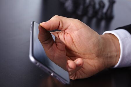 businessman with mobile phone