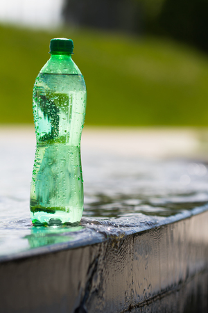 water in the bottleの写真素材