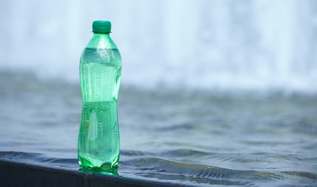 water in the bottleの写真素材