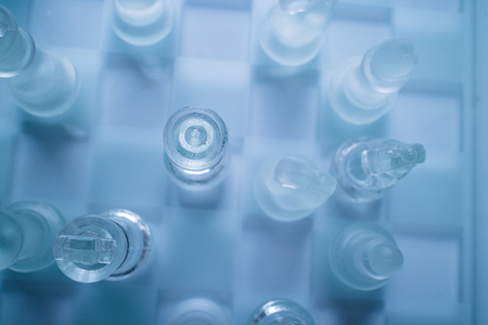 glass chessの写真素材