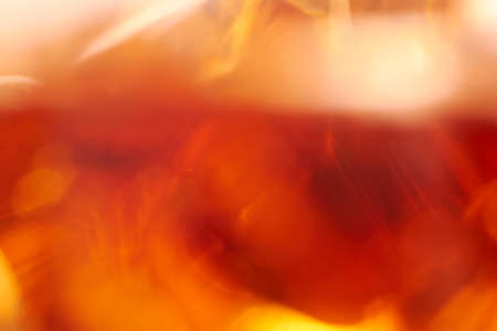 cola with ice cubesの写真素材