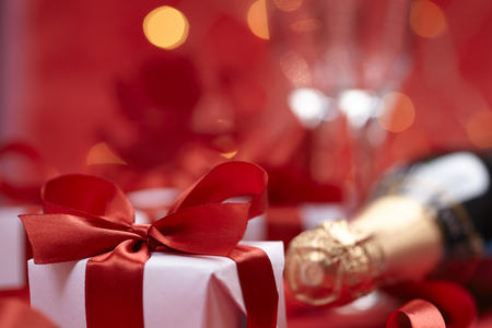 presents for Valentine dayの写真素材