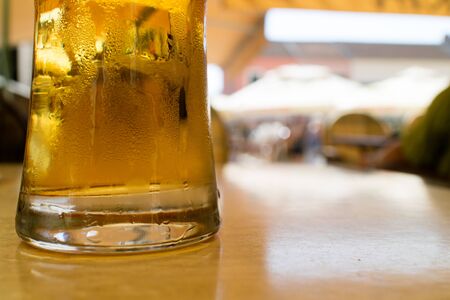 beer in the barの写真素材