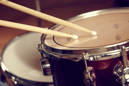 Drums conceptual imageの写真素材