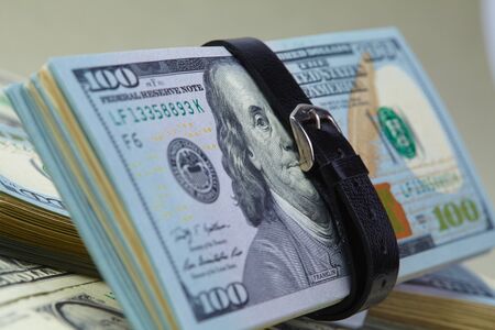 belted dollarsの写真素材