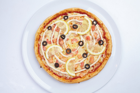 tasty pizzaの写真素材