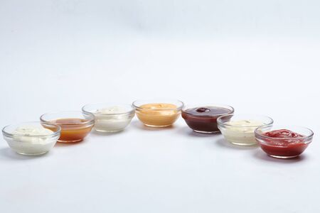 different saucesの写真素材