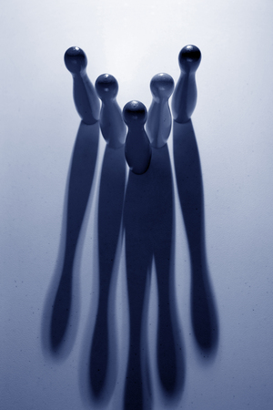 Colorful plastic skittlesの写真素材