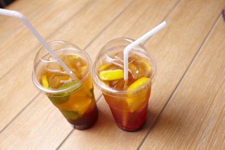 summer drinkの写真素材