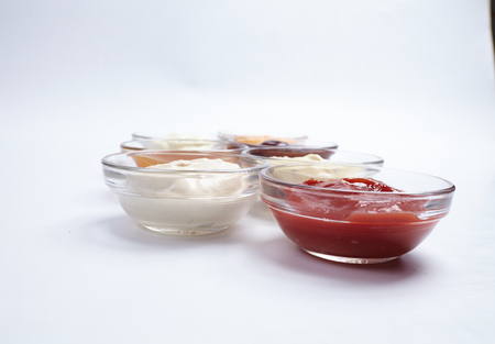 different saucesの写真素材