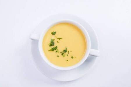 cream soupの写真素材