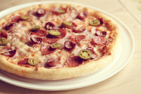 tasty pizzaの写真素材